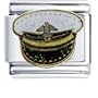 Naval Officer's Hat Italian Charms Bracelet Link