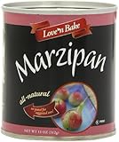 Love 'N Bake Marzipan, All Natural, 11-Ounce Can (Pack of 3)