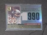 2004 Topps Tribute HOF Relics JP2 Jim Palmer Baltimore Orioles(Piece of Authentic Game Worn Jersey - Baseball Cards)