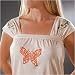 Topography Iron-On Transfers-Bo-Ho Butterfly-Flock