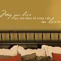 Wall Appliqué -All Days Of Your Life