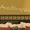 Wall Appliqué -All Days Of Your Life