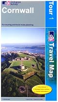 Cornwall (OS Travel Series - Tourist Map) (OS Travel Map - Tour Map)