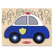 Melissa & Doug My 1st Chunky Puzzle - Police Car