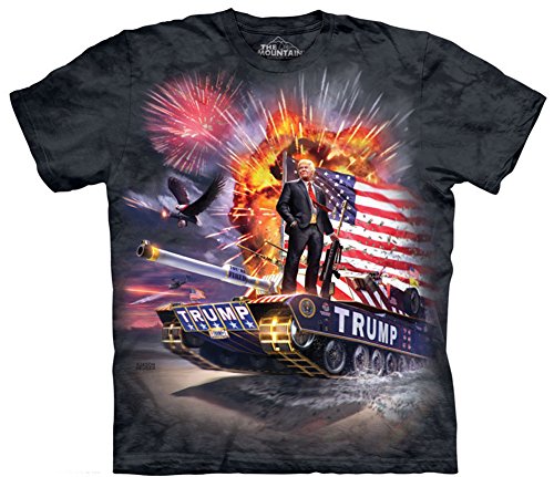 The Mountain Men's the Epic Trump Adult T-Shirt (Large, Black)