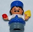 Fisher Price Little People Crossing Guard Male *Used Toy*