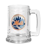 New York Mets 15oz Glass Tankard