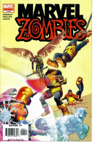 Marvel Zombies #4 (Arthur Suydam's Uncanny X-Men Cover - Marvel Comics)