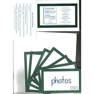 English from the Roots Up Word Cards