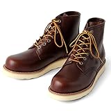 (エイチツーヴォルト) H2VOLT 300 本革 プレーントゥ ワークブーツ[H2VOLT300] 27.0cm アンティークブラウン(ステアハイドレザー)