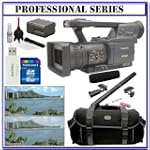 Panasonic Pro AG-HPX170 3CCD P2 High-Definition Camcorder w/10x Optical Zoom + Willoughby's Advanced Shooter & ShotGun Package