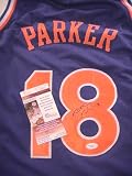 ANTHONY PARKER SIGNED AUTOGRAPHED JERSEY CLEVELAND CAVALAIERS JSA
