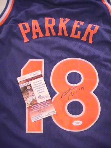 ANTHONY PARKER SIGNED AUTOGRAPHED JERSEY CLEVELAND CAVALAIERS JSA