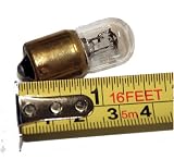 Sylvania & GE NE-21 B6A Neon Glow Light Bulb Single Contact Bayonet Base