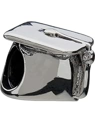 Authentic Chamilia Sterling Silver Charm "Graduation Hat" GA-56
