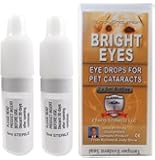 Carnosine Eye Drops For Dogs With Cataracts - Ethos Bright Eyes NAC Eye Drops for Pets (as Seen on UK National TV with Amazing Results!) NAC n acetyl carnosine eye drops are safe to use on all pets - Protect & Restore Your Pet's Vision with the Best Eye Care Starting Today. Contents Include 2 x 5ml Vials
