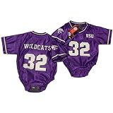 Kansas State University Wildcats NCAA Football Infant/baby Onesie Jersey Large 9-12 months