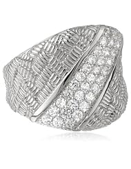 Judith Ripka "Mercer" Cigar Ring