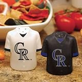 Colorado Rockies Gameday Ceramic Salt & Pepper Shakers