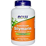 NOW Foods Silymarin/Milk Thistle Extract 2X - 300Mg, 200 Vcaps