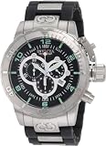 Invicta Men's 6674 Corduba Chronograph Black Dial Polyurethane Watch