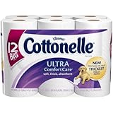 Cottonelle Ultra Comfort Care Toilet Paper, Big Roll, 12 Rolls, Packs of 4 (48 Rolls)