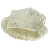 Silver Lurex Lady Beret - Ivory W08S68D
