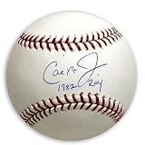 Cal Ripken Jr. Autographed Baseball with 1982 ROY Inscription