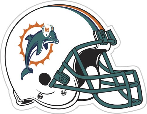 Miami Dolphins Premium Car Magnets - Set of 2
