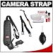 DLC Carry Speed Camera Strap with Under Arm Strap for Rebel T2i, T3, T3i, EOS 60D, 7D, 5D Mark II, 1Ds, 1D & 1Dx with Canon Cleaning Accessory Kit