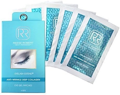 Deep Collagen Anti Wrinkle Eye Gel Patches 6 pairs by REESE ROBERT