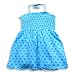 Girlfriends by Anita G Designer Clothes - Girls Polka Dot Halter Dress, Blue, Purple