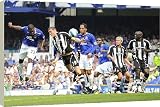 Box Canvas Print of Football - Everton v Newcastle United Barclays Premier League - Goodison Park -... from Everton ePhoto