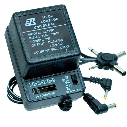 Battery Eliminator Universal AC DC Adapter