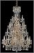 Nulco 295-27-CB-01-STO Crackled Brass with Topaz Swarovski Strass Crystal Cascade Cry...