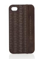 Piquadro Funda iPhone 4/4S (Marrón)