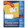 Avery Consumer Products Products - Inkjet Labels, Shipping, Permanent, 2"x4", 250/PK, White - Sold as 1 PK - Create professional-looking labels quickly with Shipping Labels with TrueBlock Technology. Labels with TrueBlock completely cover everything underneath so you can re-use mailing tubes, boxes and more. Bright white labels have permanent adhesive and are jam-free and smudge-free. Perfect for creating professional-looking mailings, shipping, bar coding and organizing. Labels are designed for
