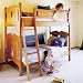 Kid's Oak Bunk Beds: Downloadable Woodworking Plan