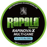 Rapala(ラパラ) ラピノヴァX マルチゲーム 0.6号 13.9lb 200m ライムグリーン RLX200M