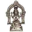 Hindu Religious Statue Brass Sculpture of Goddess Durga 4.75 x 2 x 3.25 inches (mst307)