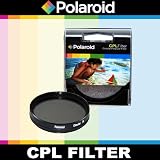 Polaroid Optics CPL Circular Polarizer Filter For The Canon Digital EOS Rebel T3 (1100D), T3i (600D), T1i (500D), T2i (550D), XSI (450D), XS (1000D), XTI (400D), XT (350D), 60D, 50D, 40D, 30D, 20D, 10D, 5D, 1D X, 1D, 5D Mark 2, 7D Digital SLR Cameras Which Has Any Of These (60mm, 50mm 1.8) Canon Lenses