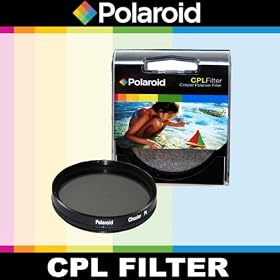 Polaroid Optics CPL Circular Polarizer Filter For The Pentax X-5, K-01, K-30, K-X, K-7, K-5, K-5 II, K-R, 645D, K20D, K200D, K2000, K10D, K2000, K1000, K100D Super, K110D, *ist D, *ist DL, *ist DS, *ist DS2 Digital SLR Cameras Which Has Any Of These (16-45mm, 50-135mm) Pentax Lenses