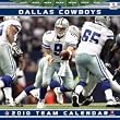 DALLAS COWBOYS 2010 NFL Monthly 12" X 12" WALL CALENDAR
