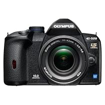 Olympus Evolt E520 10MP Digital SLR Camera with Image Stabilization w/ 14-42mm f/3.5-5.6 Zuiko Lens