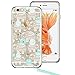 ESR iPhone 6 Case, iPhone 6 /6s Case Hybrid [Shock Absorbing] TPU Bumper +[Scratch Resistant] Hard Back Cover Clear with Design Protective Case for iPhone 6s / 6-Dream Catcher-Hindi Elephant