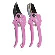 Bond 6900 Pink 2 Piece Garden Pruning Set With Anvil & Bypass Pruners