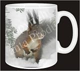 Review Advanta  / FOREST SQIRREL in SNOW Coffee Mug