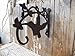 Big Sky Antiques Plant Hanger Holder Hook Rustic Cast Iron 10 x 9 inch Hummingbird