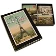 La Belle Paris Vintage French images 24 piece set Cavallini Boxed Magnets Set