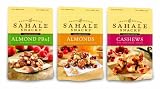 Sahale Snacks Glazed Nut Variety Pack Of 3 Flavors, 4 Ounce Pouch (Pack of 6)